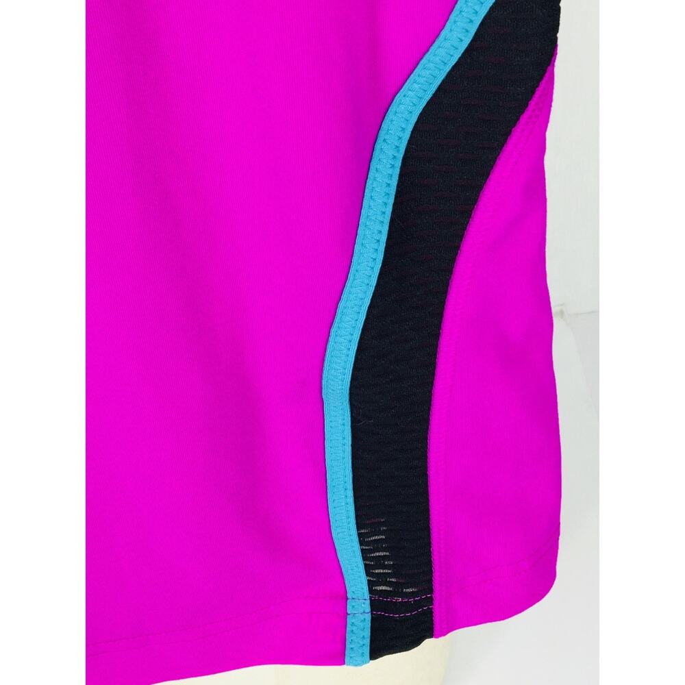 Fila Sport Womens Short Sleeve V-Neck Performance Top Purple Grape Size L - Picture 6 of 10